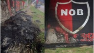 Incendiaron un mural de Newell's en Rosario