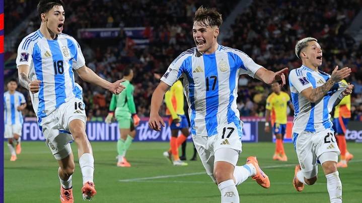 Argentina le ganó a Colombia y jugará ante Marruecos por la Copa del Mundo del mundo sub