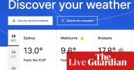 Australia politics live: BoM told to make changes to new website; one in 10 couldn’t afford necessary healthcare last year