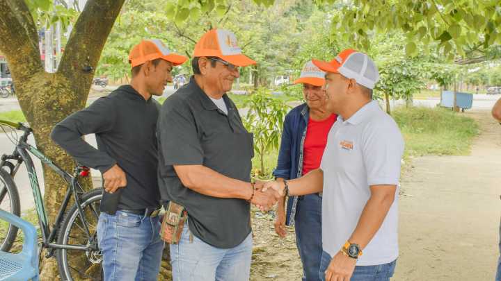 Guillermo Velandia sigue creciendo en el campo y la ciudad, conquistando el respaldo de los casanareños