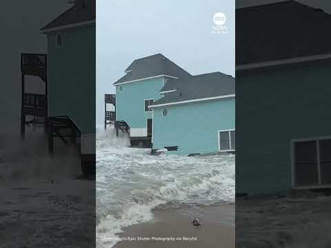 More homes fall into ocean along North Carolina’s Outer Banks
