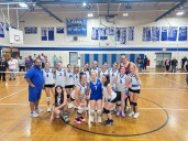 Granby girls volleyball raises first league crown in school history