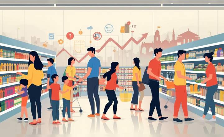 Consumo masivo en Perú crece 5,1% y hogares grandes lideran la recuperación en 2025