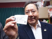 Luis Arce dijo que habían quienes "no querían una segunda vuelta" y pidió respetar el voto