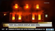 Fiery Halloween display goes viral
