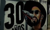 La Escuela Nº 58 de Ingeniero White homenajeó a Abel Pintos con un mural en su honor