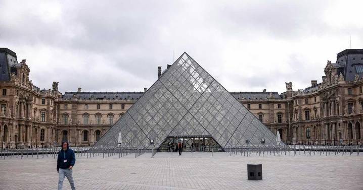Así fue el robo millonario en el Museo de Louvre, filtran video