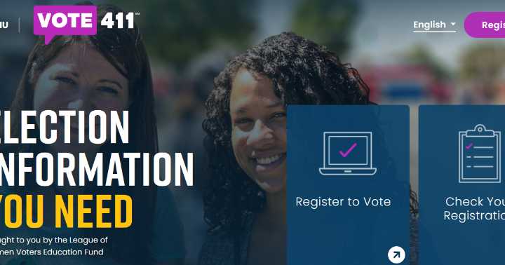 League of Women Voters of the Columbia Area provides VOTE411 election website