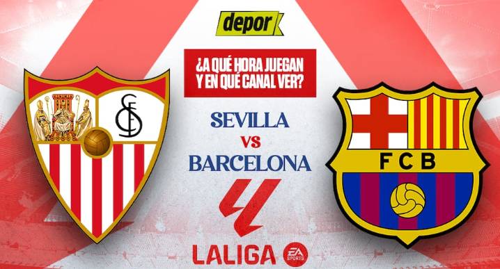 Dónde ver Barcelona vs. Sevilla EN VIVO: qué canales televisan transmisión por LaLiga