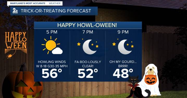 Howling winds on this Halloween!