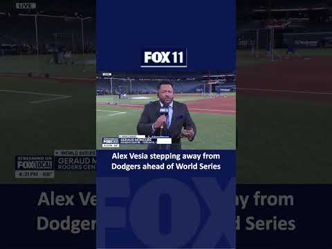 Alex Vesia stepping away from #Dodgers ahead of #WorldSeries