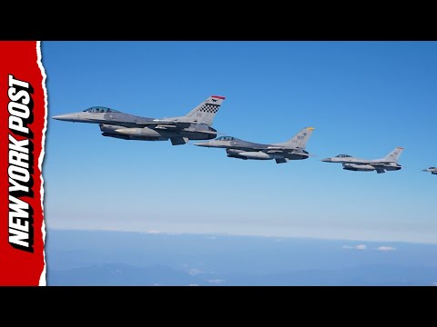 Four U.S. F-16 Fighter Jets Accompanied Air Force One as Trump Travelled to South Korea