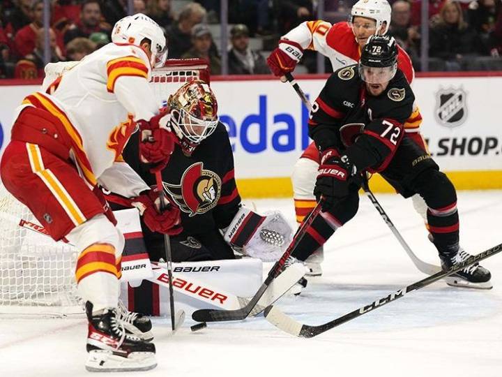Ottawa Senators extinguish the Calgary Flames with 4