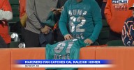 Seattle fan catches historic Cal Raleigh home run in Detroit