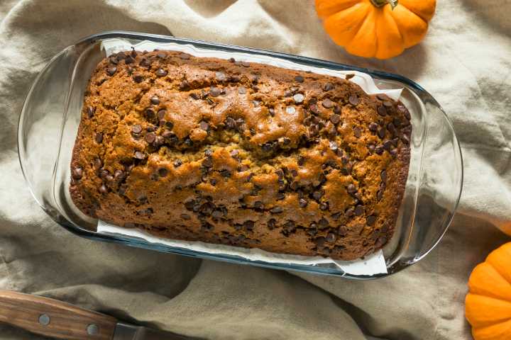 A better pumpkin bread — made with coffee, citrus and chocolate