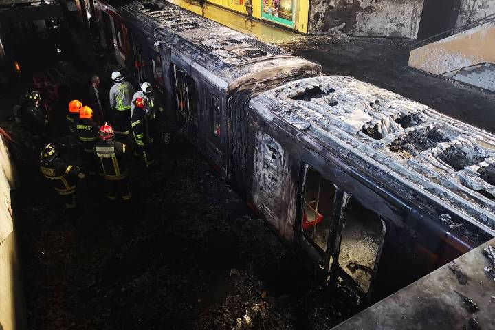 ¿Quién quemó el metro durante el Estallido Social? Actor plantea impactantes teorías