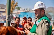 Supervisa Tomás Gutiérrez avance de nueva plaza en Urbivilla del Real