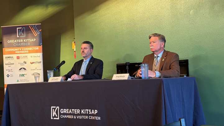 Bremerton's non-partisan mayoral race sees MAGA imagery introduced