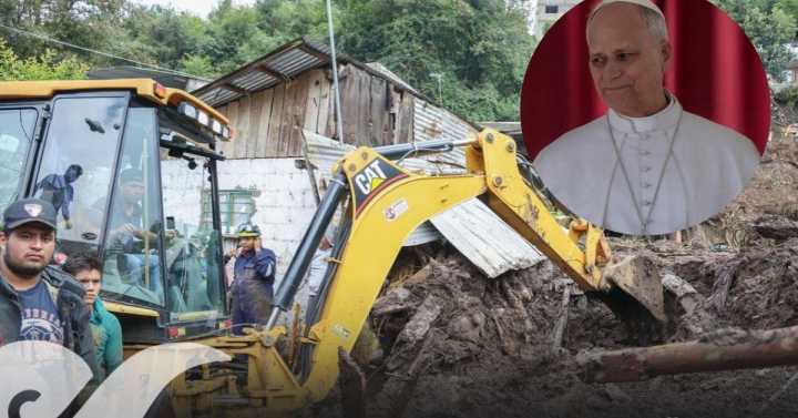 León XIV expresa su solidaridad por damnificados por inundaciones en México