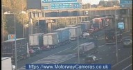 Motorcyclist dies in M6 collision as motorway closed all evening