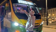 Dan inicio al esperado servicio de buses nocturnos que unirá Valparaíso con Villa Alemana: salidas serán cada una hora