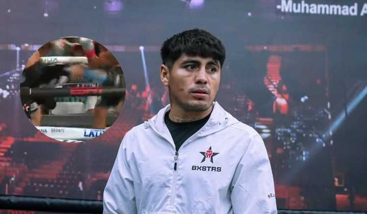 ¡Si no es Kickboxing! Tashiro Fierro le da una tremenda patada a Abraham Cordero y le cuesta la descalificación