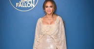 Jennifer Lopez Turns Heads in Beautiful Dress, Calls Herself 'Spinning a Lil Web'