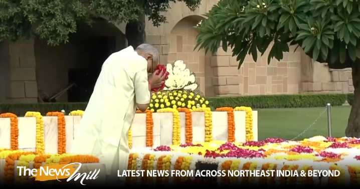 VP Radhakrishnan pays tribute to Mahatma Gandhi, Lal Bahadur Shastri