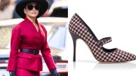 Jennifer Lopez Channels Old Hollywood in Manolo Blahnik Dogtooth Shoes