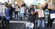 Otro miércoles de tensión en protesta de jubilados