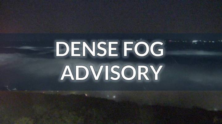 Dense Fog Advisory through 9 a.m. for Northeast Alabama
