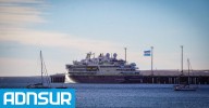 18:04 Con el arribo de un buque de Bahamas, comenzó la temporada de cruceros en Chubut