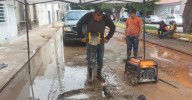 Interapas realiza rehabilitación integral en la avenida Santos Degollado
