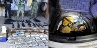 Aseguran arsenal, vehículos y drogas tras cateo en rancho de Morelos