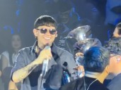¡Desafío total! Junior H canta narcocorridos prohibidos y podría pagar una fuerte multa