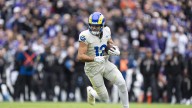 Report: Puka Nacua likely to miss time with ankle sprain