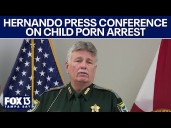 Child porn charges announced in Hernando County