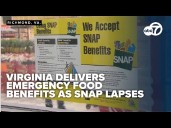 Virginia will give emergency food benefits to SNAP recipients as the benefit lapses