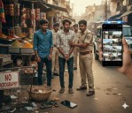 3 youths were clicking random pics in Sriganganagar, but it was a recce for gangsters abroad, know how they fell into police net?