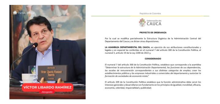 Reforma administrativa en el Cauca: ¿modernización necesaria o burocracia innecesaria?