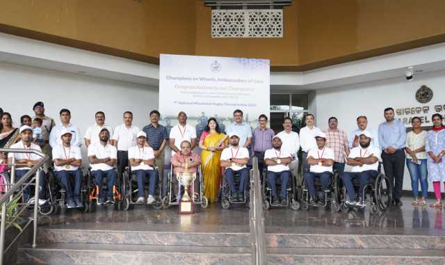 Odisha’s Wheelchair Rugby Champions Become Road Safety Ambassadors