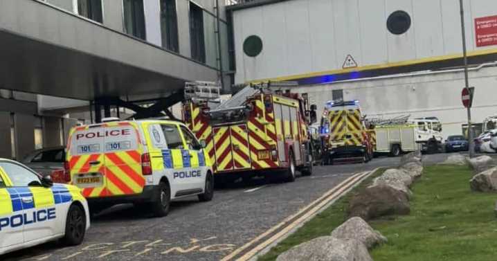 Man in court charged with firearms offences after Aberdeen Royal Infirmary evacuated