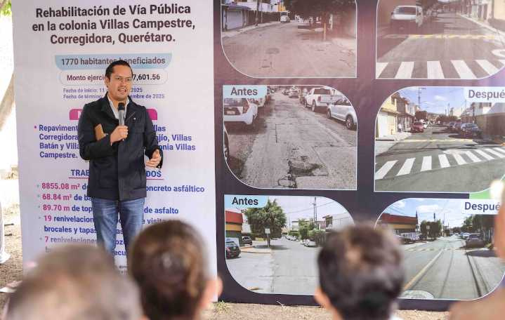 Entrega Chepe vialidades renovadas