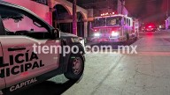 Operativo por incendio de basura en casa de la Pacheco