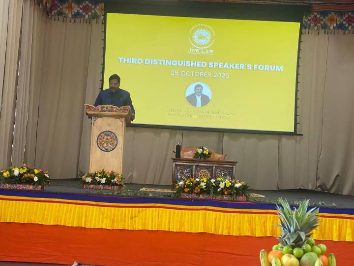 Two Law Clerk Positions In Supreme Court To Be Open For Bhutan Law Graduates, Announces CJI BR Gavai