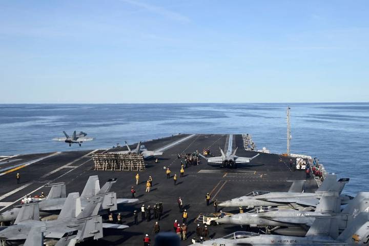 Pentágono ordena el despliegue del grupo de ataque del portaaviones Gerald R. Ford en operaciones contra el narcotráfico
