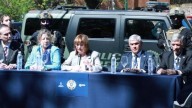 Triple crimen: Bullrich le pidió al gobierno bonaerense que aplique la Ley Antimafias