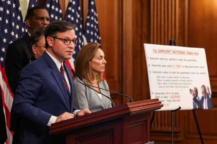 Speaker Johnson says no 'path' for a 3rd Trump term