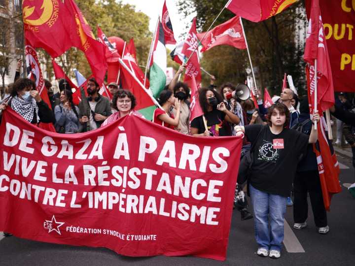 French unions strike, demand end to austerity and Macron’s spending cuts