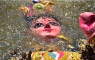 Durga Puja concludes in Odisha with grand immersions